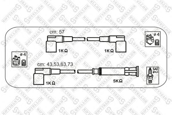 Купить STELLOX 1038134SX компл. высоковольт. проводов 1038134SX