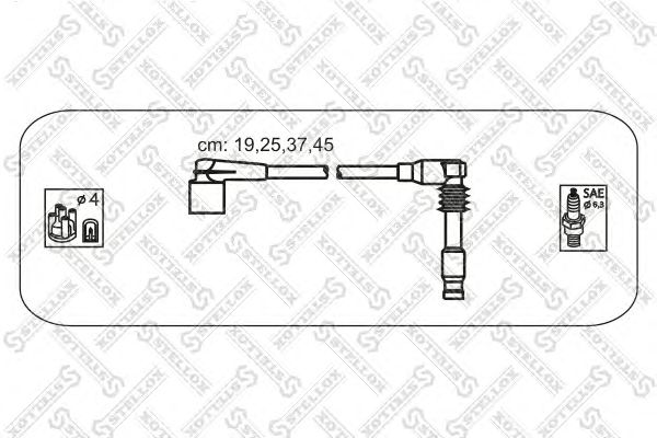 Купить STELLOX 1038164SX к-кт проводов!\ Opel Astra/Vectra 1.8/2.0 93>