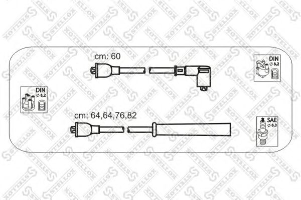 Купить STELLOX 1038310SX к-кт проводов!\ Ford Sierra 1.3/1.8/2.0 OHC 82>
