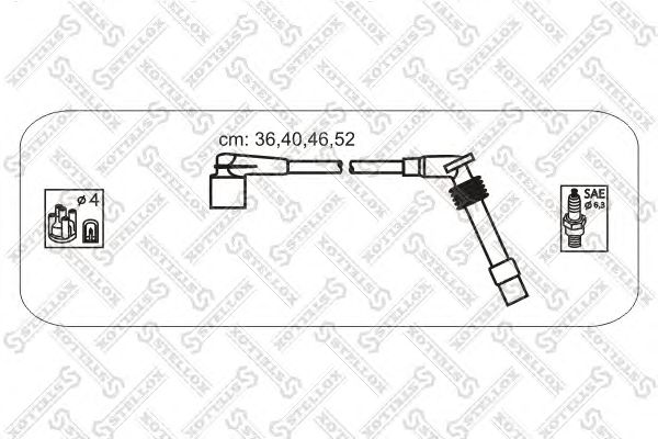 Купить STELLOX 1038460SX к-кт проводов!\ Opel Astra/Corsa/Vectra 1.2-1.6 93>