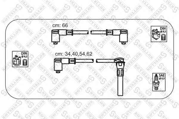 Купить STELLOX 1038518SX к-кт проводов!\ Ford Scorpio/Sierra 2.0 DOHC 89>