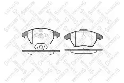 Купить STELLOX 1041010SX колодки дисковые п.!\ FAW, Citroen C4, Peugeot 307 2.0i/HDi 03>