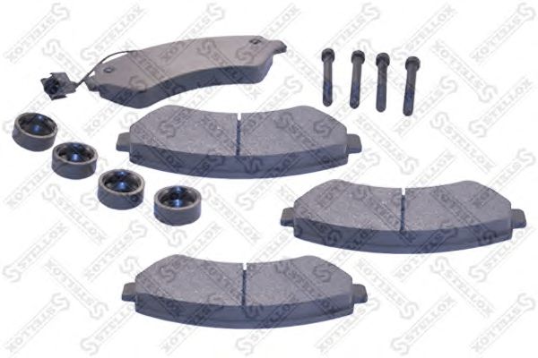 Купить STELLOX 1286 001-SX Колодки дисковые передн.