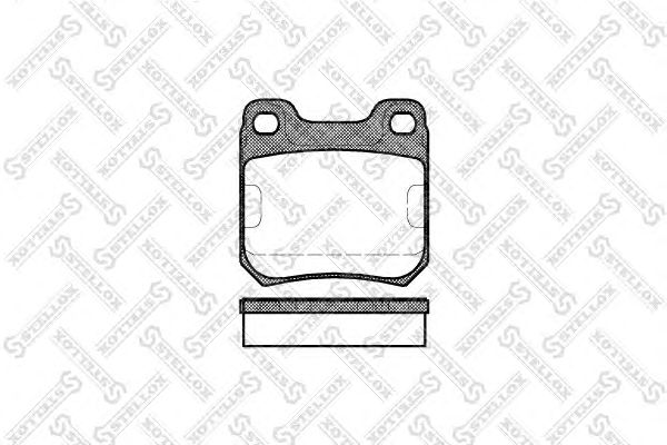 Купить STELLOX 250000SX колодки дисковые з.\ Opel Omega A/B/Vectra В 1.6-2.2D 250000SX
