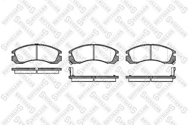 Купить STELLOX 365002SX колодки дисковые п.\ Mitsubishi Galant 2.0/2.5/2.4GDi 365002SX