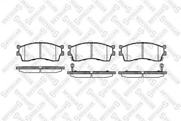 Купить STELLOX 426032SX Колодки тормозные дисковые™STELLOX 426032SX