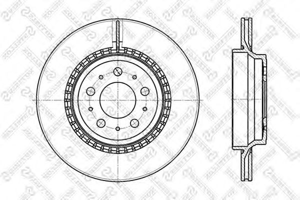 Купить STELLOX 60204852VSX Диски тормозные™STELLOX 60204852VSX