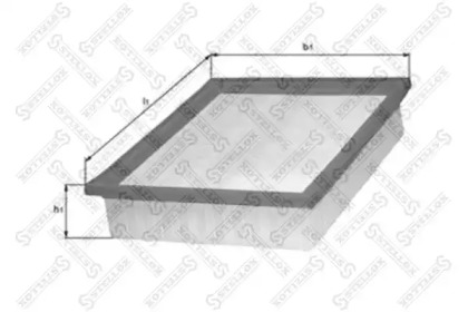 Купить STELLOX 7100678SX Фильтр воздушный MB Vito 2.0/2.3D 96>