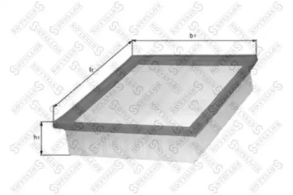 Купить STELLOX 7101030SX фильтр воздушный\ Hyundai Elantra 1.6/2.0 00/ Santa FE/Trajet 2.0C 7101030SX