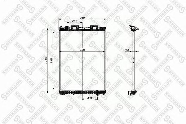 Купить запчасть STELLOX - 8103316SX 