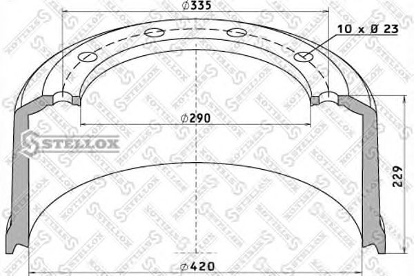 Купить запчасть STELLOX - 8500039SX 