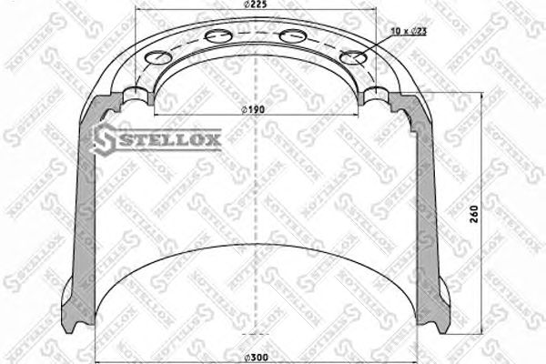 Купить запчасть STELLOX - 8500124SX 