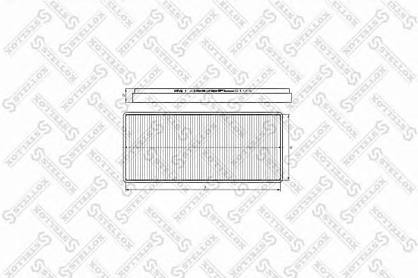 Купить STELLOX 8711801SX Фильтр салона 8711801SX