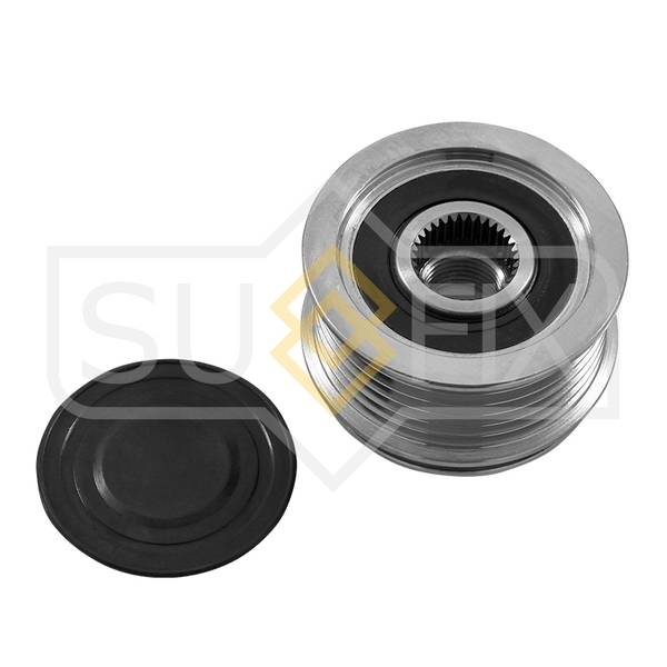 Купить SUFIX FP-1000 Муфта свободного хода генератора AUDI A3 1.8-2.0 03-12 / A4 2.6-2.0 00-08 / A6 2.0 01-11 / TT 1.8-2.0 06-14, SKODA Octavia(1Z) 1.8-2.0 04-13 / Superb(3T) 1.8-2.0 08-15 / Yeti 1.8 09, VW Golf FP-1000