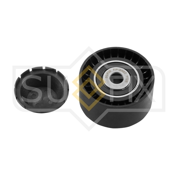 Купить SUFIX FP-2497 Ролик направляющий / приводной MERCEDES-BENZ C180D-250D(W205) 14 / Vito(W447) 1.6D 14, NISSAN NP300(D23) 2.3D 15 / Qashqai(J10/J11) 1.6D-2.0D 07 / X-Trail(T31 / T32) 1.6D-2.0D 07, OPEL M FP-2497