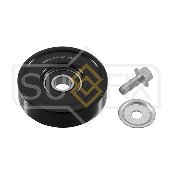 Купить SUFIX FP-2528 Ролик натяжного механизма / приводной SUZUKI Grand Vitara I-II 2.0 98 / Vitara 2.0 96-99 / Baleno 1.8 96-02 FP-2528