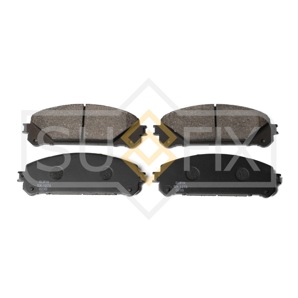 Купить SUFIX SX-1272 Колодки тормозные передние LEXUS RX270-450h 08, TOYOTA Highlander 3.5 07 SX-1272