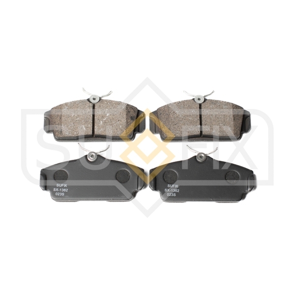 Купить SUFIX SX-1362 Колодки тормозные передние NISSAN Almera(N16) 00-06/Primera(P11) 98-01 SX-1362