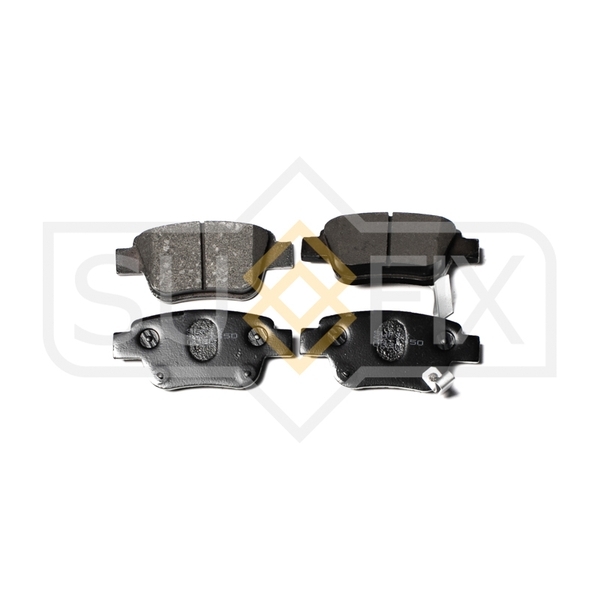 Купить SUFIX SX1450 Колодки тормозные дисковые | зад прав/лев |