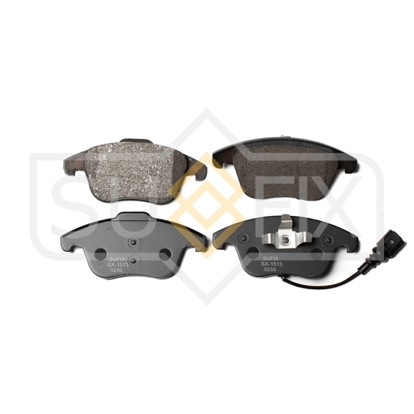 Купить SUFIX SX-1513 Колодки тормозные передние VW Tiguan 1.4-2.0 07 SX-1513