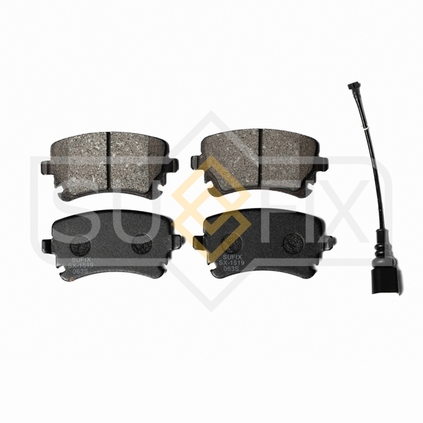 Купить SUFIX SX-1519 Колодки тормозные задние VW Transporter V-VI 03 SX-1519