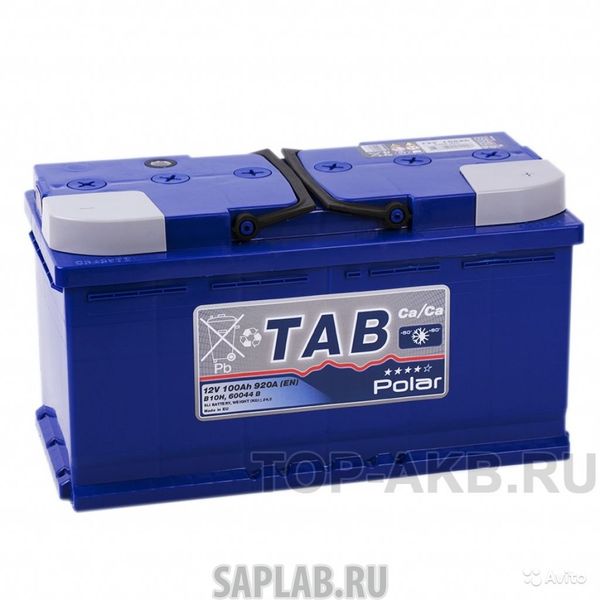 Купить TAB 60044 Аккумулятор TAB POLAR 100R 900A 353x175x190 60044