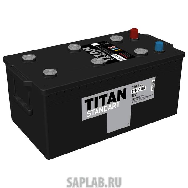 Купить TITAN 4607008884463 Аккумулятор TITAN STANDART 190 euro 1150А 513х223х217