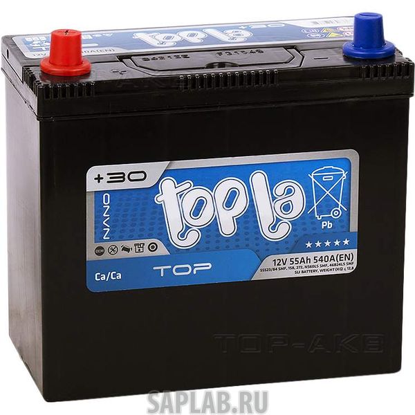 Купить TOPLA 55L540A Аккумулятор Topla Top 55L 540A 236x128x223