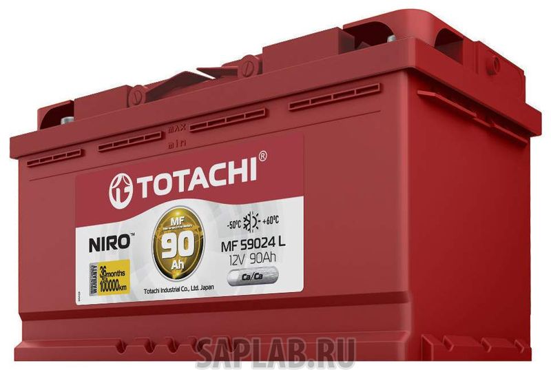 Купить TOTACHI 4589904925412 Аккумулятор автомобильный TOTACHI NIRO MF 59024,  90а/ч L 4589904925412