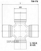 Купить TOYO TM-179 Крестовина ЯПОНИЯ 25,00/63,80