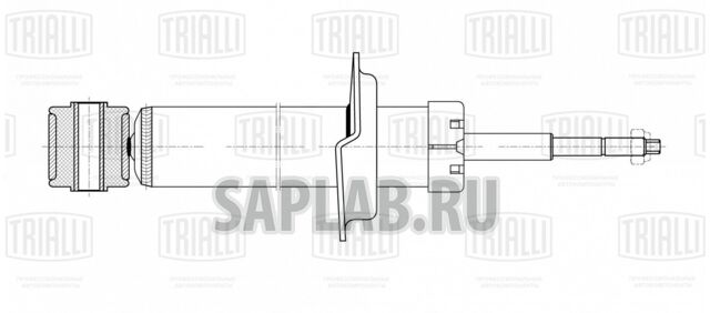 Купить TRIALLI AG 01523 Амортизатор подвески для а/м ВАЗ 2170-2172 Priora задний TRIALLI (газ)