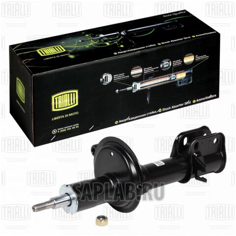 Купить TRIALLI AH 01176 Амортизатор подвески для а/м ВАЗ 2108-21099, 2113-2115 передний левый TRIALLI (масло) разборная
