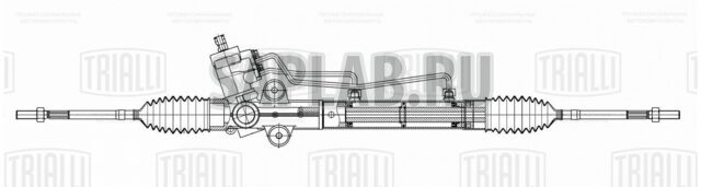 Купить TRIALLI CRS7705 Рулевой механизм (рейка) гидравлич. для а/м Chevrolet Lacetti (04-) с ГУР