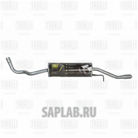 Купить TRIALLI EMM1808 Глушитель VW Polo Sedan (RUS) (15-) 1.6i CWVA осн. (алюм. сталь) (EMM 1808)