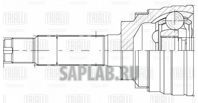 Купить TRIALLI GO 0541 ШРУС наружный ECO
