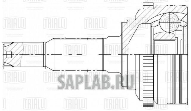 Купить TRIALLI GO 0543 ШРУС наружный ABS ECO