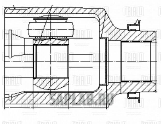 Купить TRIALLI GO 0851 ШРУС внутренний правый ECO