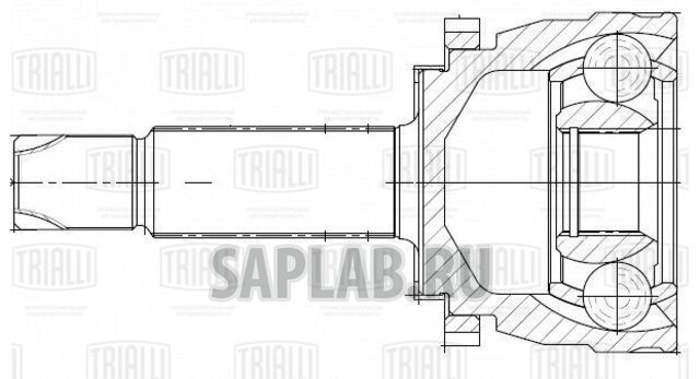 Купить TRIALLI GO 0855 ШРУС наружный ECO