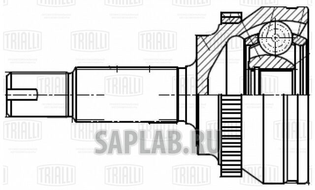 Купить TRIALLI GO300 ШРУС наружный (23 шлц.)