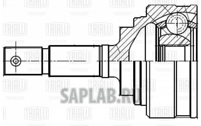 Купить TRIALLI GO 301 ШРУС наружный (23 шлицы)