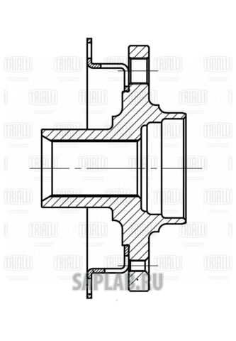 Купить TRIALLI MR1806 Ступица передняя L=R VAG A3/Octavia/Bora/Golf IV/New Beetle TRIALLI MR 1806 | перед лев |