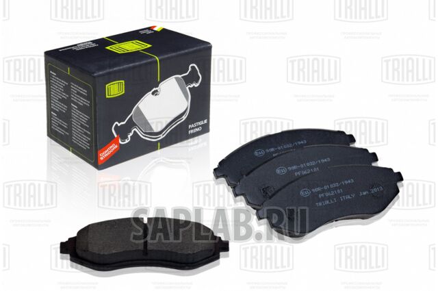 Купить TRIALLI PF062101 Колодки тормозные передние Chevrolet Aveo 05- PF062101