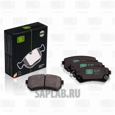 Купить TRIALLI PF0874 Колодки торм. диск. зад. для а/м Kia Rio II (05-)/Hyundai Tucson (04-) | зад |