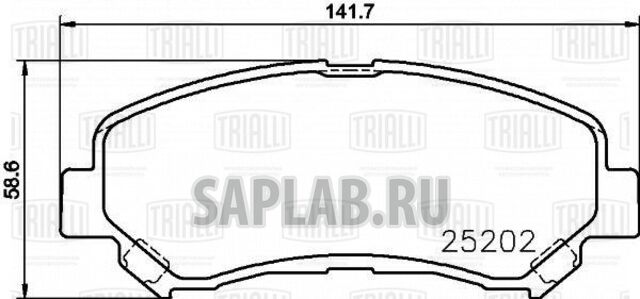 Купить запчасть TRIALLI - PF1413 