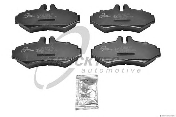 Купить TRUCKTEC 0235086 004 420 2520 КОЛОДКИ ТОPМОЗНЫЕ
