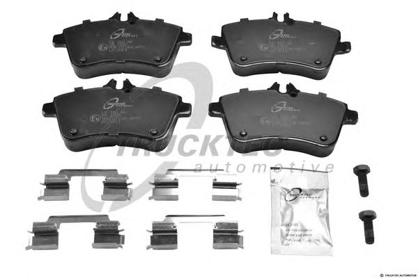 Купить TRUCKTEC 0235149 1694200820 комплект тормозных колодок для дискового тормоза 4шт