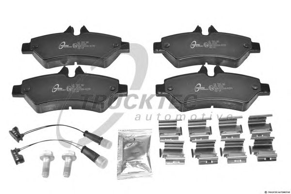 Купить TRUCKTEC 0235195 0084205120 тормозная накладка