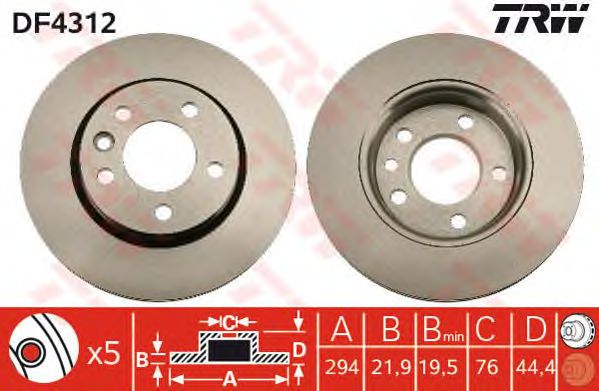 Купить запчасть TRW - DF4312 