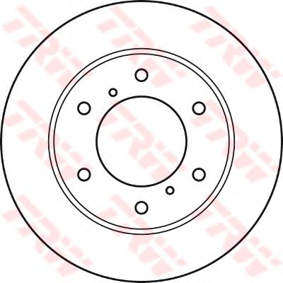 Купить TRW DF4920 Диск тормозной передний MITSUBISHI L200 (K_4T), PAJERO SPORT II (KG_, KH_) DF4920