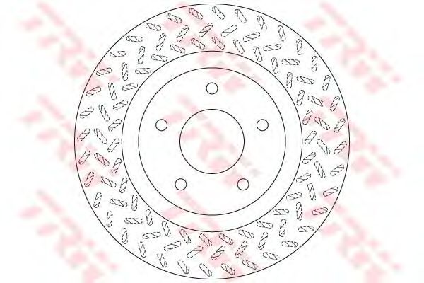 Купить TRW DF6206 Диск тормозной MITSUBISHI: ASX 1.6/1.8/1.8 4WD/1.8 DI-D/1.8 DI-D 4WD/2.0 i/2.0 i 4WD/2.2 Di-D 4WD 10-, ASX Van 1.8 DI-D 4WD 10-, OUTLANDER II 2.4/2.4 Mivec 4WD 06-